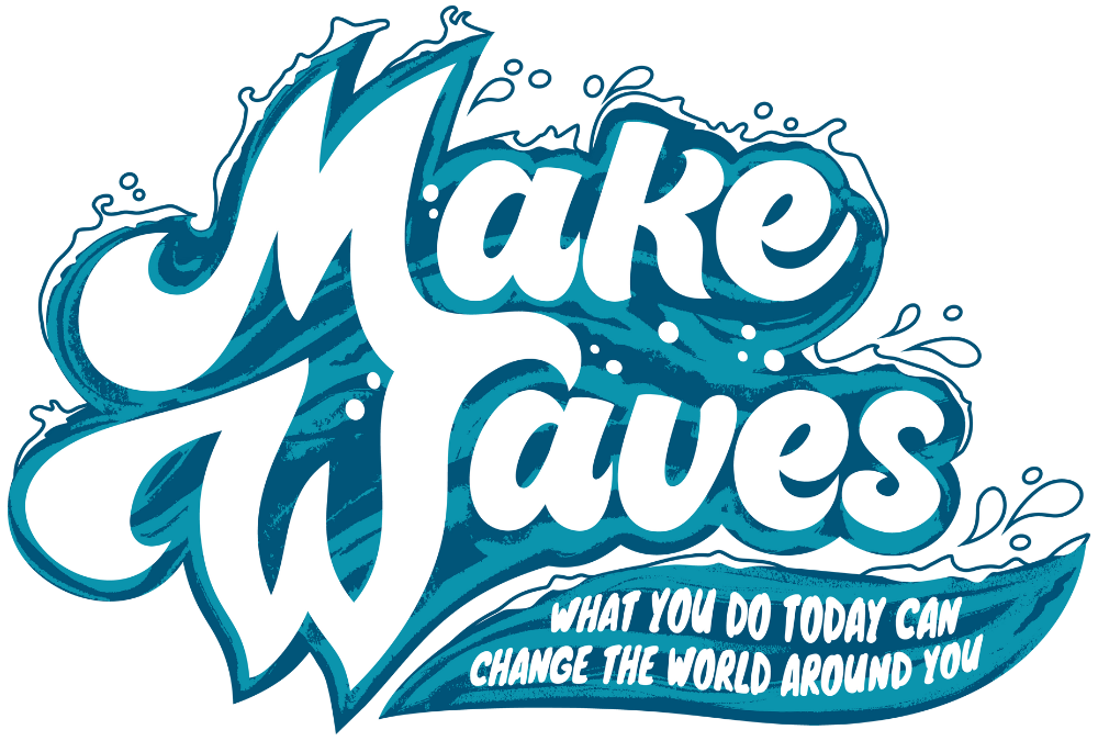 Make Waves Full Color Logo