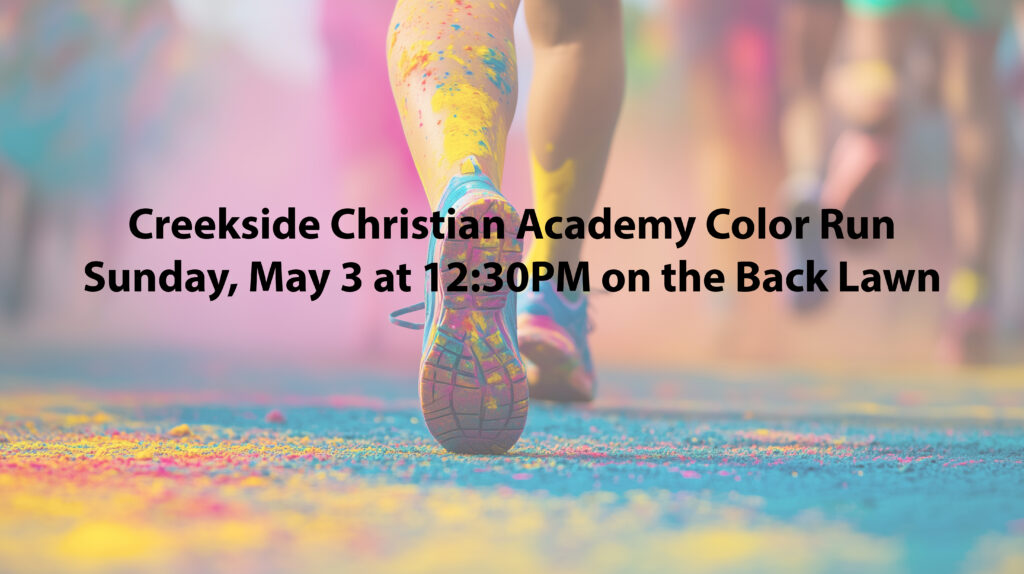 CCA Color Run Title