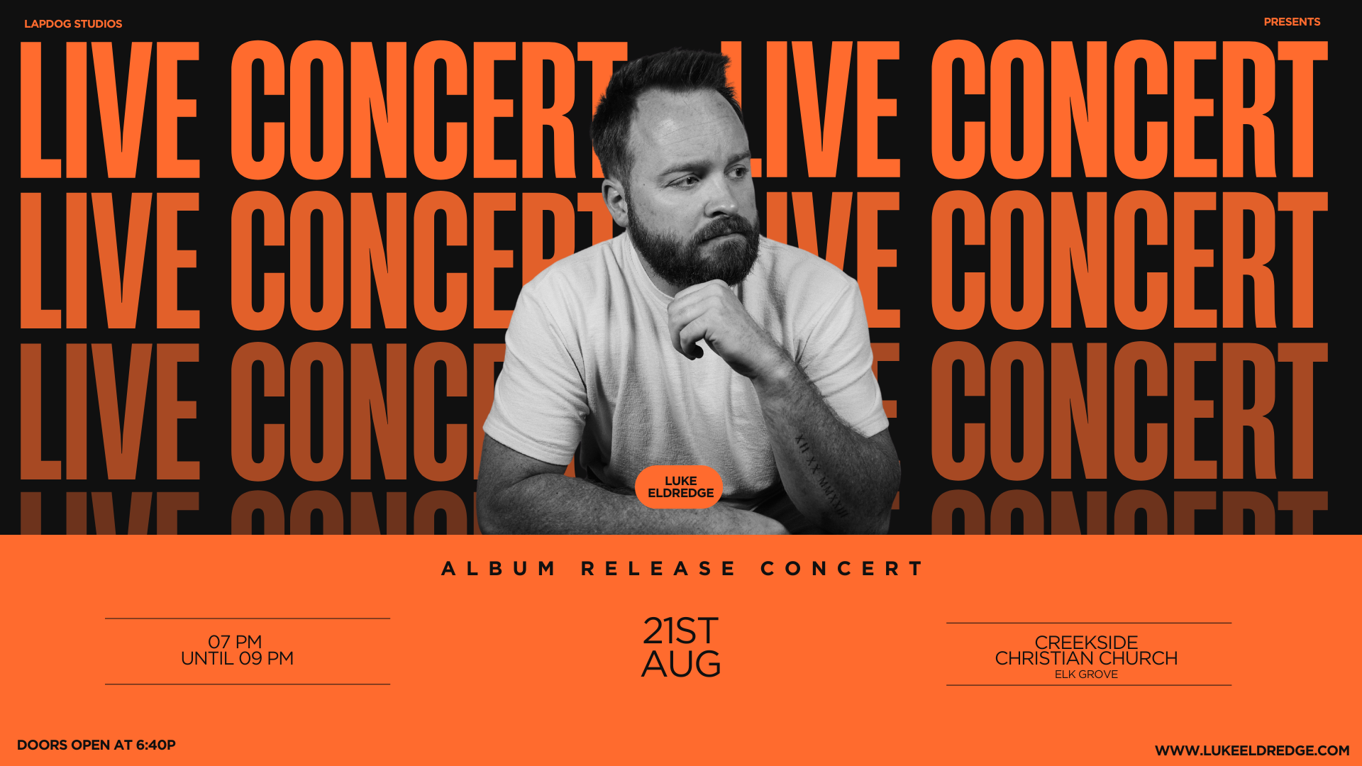 Concert Flyer presentation